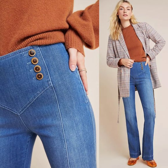 Anthropologie Denim - NWT Anthro Pilcro High Rise Retro Bootcut Jeans